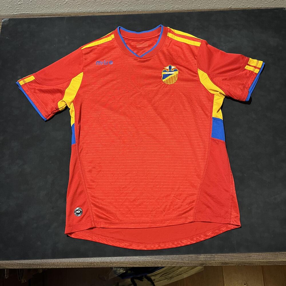 Spain National Team Vintage España Soccer Shirt Mens Football Mitre Jersey